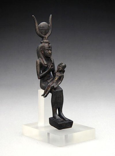 Isis avec Harpocrate, 7e-4e siècle av. J.-C. - Late Period Egyptian