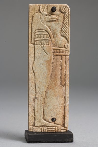Plaque de Duamutef - Late Period Egyptian