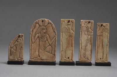 Plaques de Maat, Nephthys et des fils d