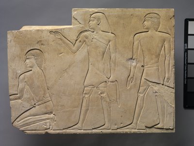 Prêtres accomplissant des rites funéraires, vers 667-647 av. J.-C. - Late Period Egyptian
