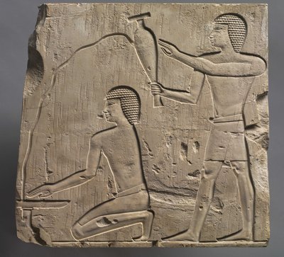 Prêtres accomplissant des rites funéraires, c.667-647 av. J.-C. - Late Period Egyptian