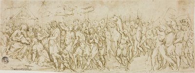 Adoration des mages - Lattanzio Gambara