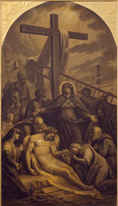 La Déposition du Christ - Lattanzio Querena
