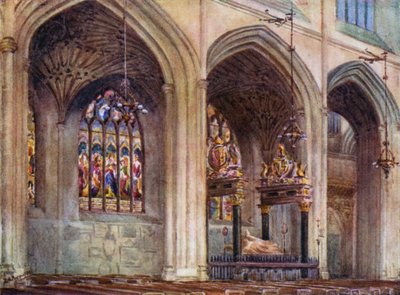 Abbaye de Bath, tombe de l