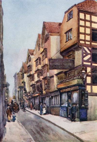 Rue Mary-le-Port : un coin du vieux Bristol - Laura Annie Happerfield