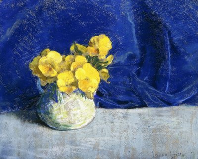 Pensées jaunes - Laura Coombs Hills
