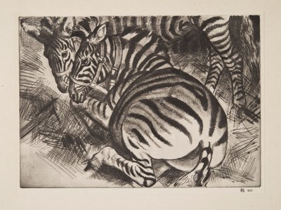 Zèbres - Laura Knight