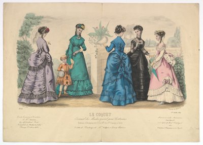 Le Coquet, No. 22, du Journal des Modes Spécial pour Couturières, 1er juillet 1869 - Laure Noel