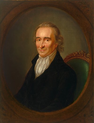 Thomas Paine (1737-1809), vers 1792 (huile sur toile) - Laurent Dabos