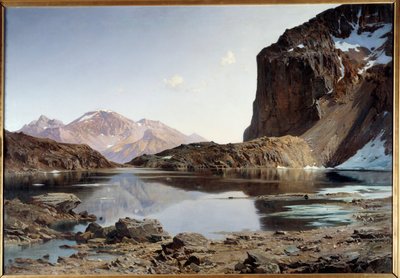 Lac Eychauda dans les Alpes - Laurent Guétal