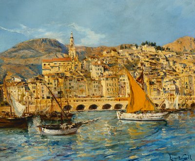 Port de Menton - Laurent Lucien Gsell