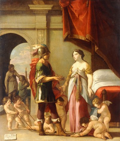 Alexandre et Roxane, 1635 - Laurent de la Hyre