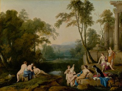 Diane et ses nymphes dans un paysage, 1644 - Laurent de la Hyre