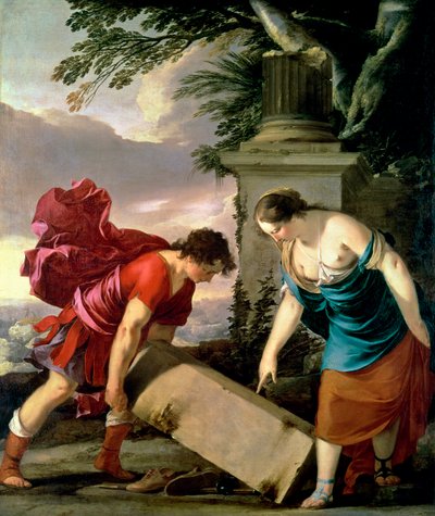 Thésée et sa mère Aethra, vers 1635-36 - Laurent de la Hyre
