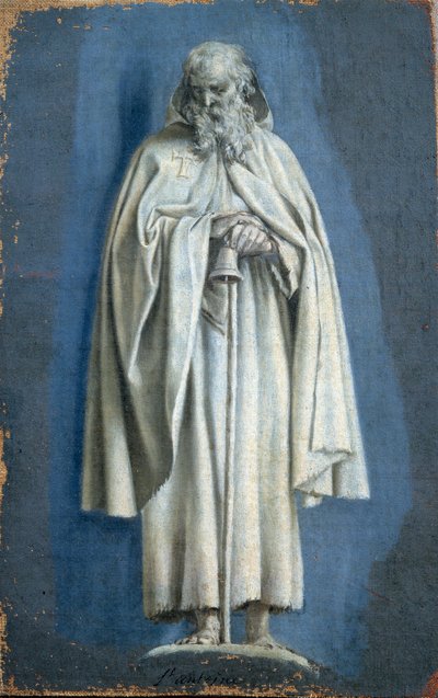 Saint Antoine le Grand tenant une cloche - Laurent de la Hyre
