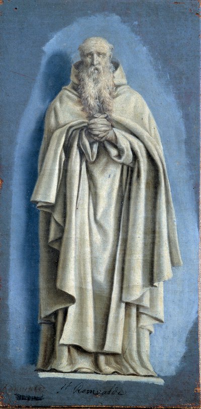 Saint Romuald priant - Laurent de la Hyre