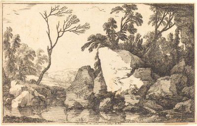 Étang rocheux - Laurent de la Hyre