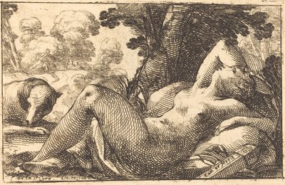 Diane allongée - Laurent de la Hyre