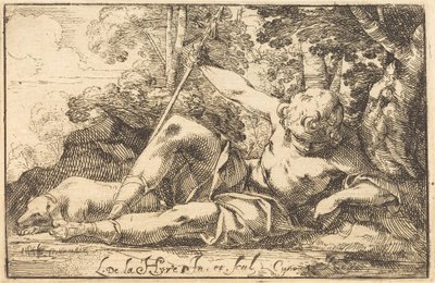 Narcisse à la source - Laurent de la Hyre