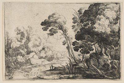 Rivière dans les bois - Laurent de la Hyre