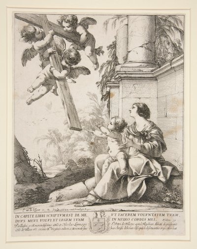 Vierge aux Anges - Laurent de la Hyre