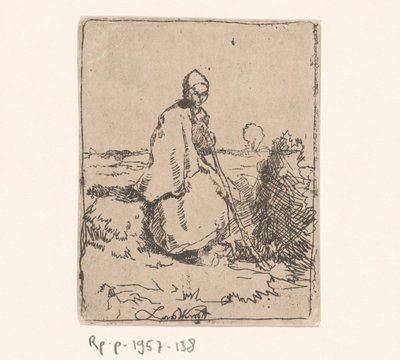 Bergère assise - Laurent van der Windt