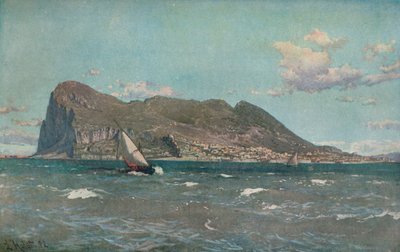 Gibraltar, vers 1903-1904 - Laurits Bernard Holst