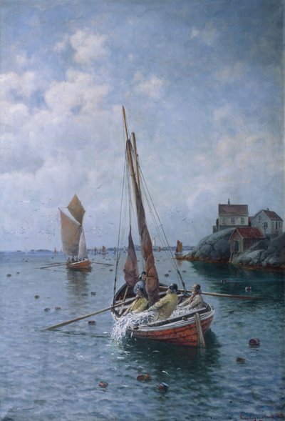 Pêche au hareng - Lauritz Haaland