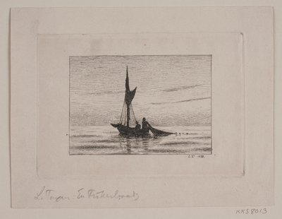 Un bateau de pêche - Laurits Regner Tuxen