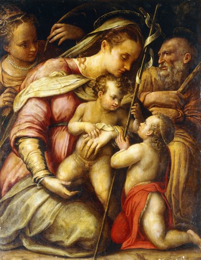 La Sainte Famille avec l