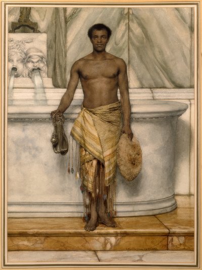 Un baigneur - Lawrence Alma Tadema
