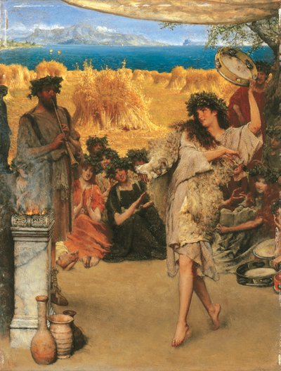 Une fête des moissons - Lawrence Alma Tadema