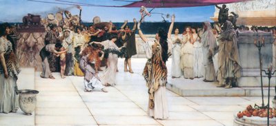 Une dédicace à Bacchus - Lawrence Alma Tadema