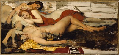 Ménades épuisées - Lawrence Alma Tadema