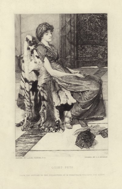 Animaux tranquilles - Lawrence Alma Tadema