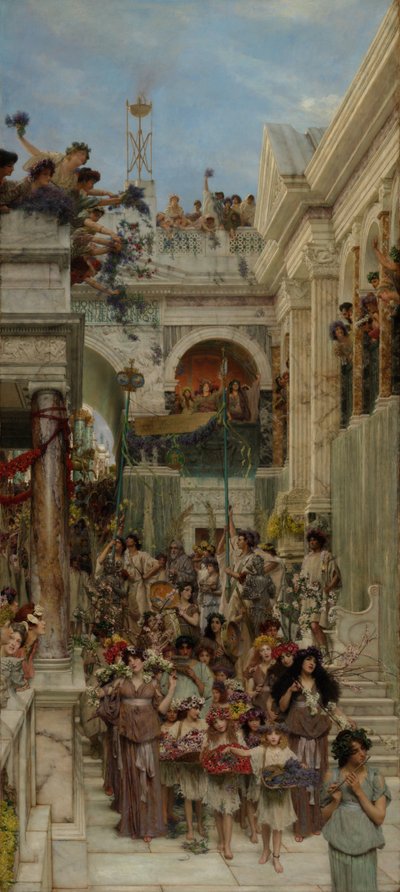 Printemps - Lawrence Alma Tadema
