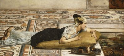 Animaux aquatiques : Poissons rouges, 1874 - Lawrence Alma Tadema