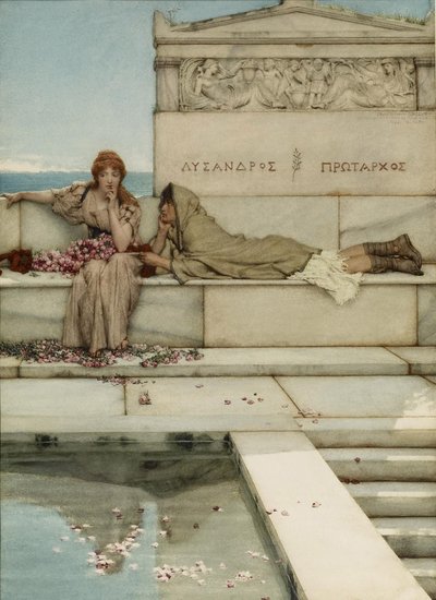 Xanthe et Phaon, 1883 - Lawrence Alma Tadema