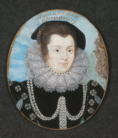 Margaret Clifford (c.1560-1616) Comtesse de Cumberland - Lawrence Hilliard
