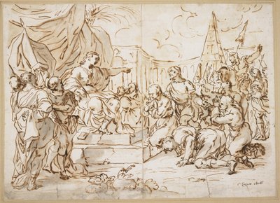 Joseph et ses frères, Genèse 41 - Lazzaro Baldi