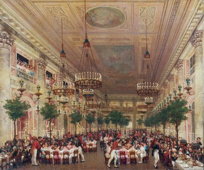 Banquet donné aux Tuileries pour le mariage de Léopold Ier avec la princesse Louise Marie d