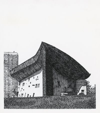 Chapel of Notre Dame du Haut in Ronchamp - Le Corbusier (1887 1965)