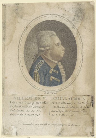 Portrait de Guillaume V, prince d