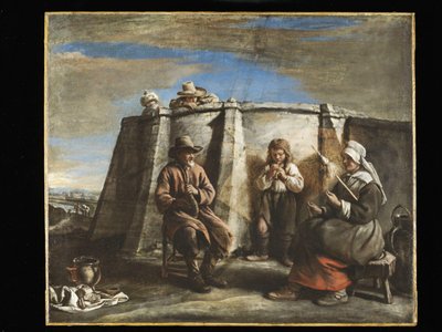 Le Nain - Le joueur de flageolet, années 1640 - Le Nain Brothers