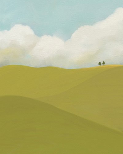 Nuages et champs, c.2018 - Leah Straatsma