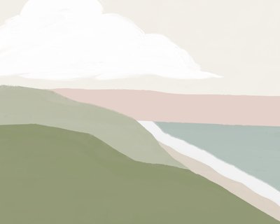 Lever de soleil à Newport, c.2020 - Leah Straatsma