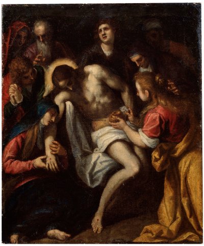 La Lamentation sur le Christ, fin 16ème ou début 17ème siècle - Leandro Bassano