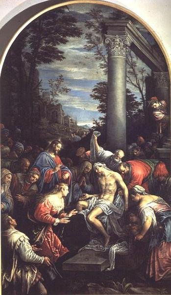 La résurrection de Lazare - Leandro da Ponte Bassano