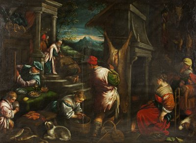 Le Retour du fils prodigue, vers 1577-88 - Leandro da Ponte Bassano