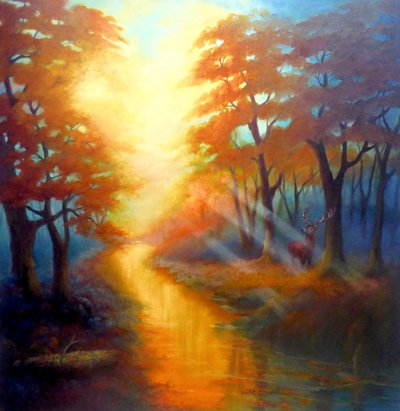 Forêt dorée, 2023 - Lee Campbell